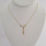 Tri-Tone Fine Necklace "Tres Colores De Amor"